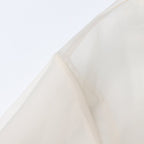 Apricot Floral Jacquard Wrap Blouse Women | Belted Puff Sleeve V-Neck Top - Styeenigma