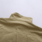 Khaki Rhinestone Embellished Cropped Jacket Women | Stand Collar Zip Up Bomber Style - Styeenigma