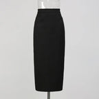Sweet Style Women’s Two-Piece Set – V-Neck Top & Slimming Skirt Suit - Styeenigma