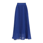 Elegant Two-Piece Set – 3D Embroidered Jacket & High-Waist Pleated Skirt - Styeenigma