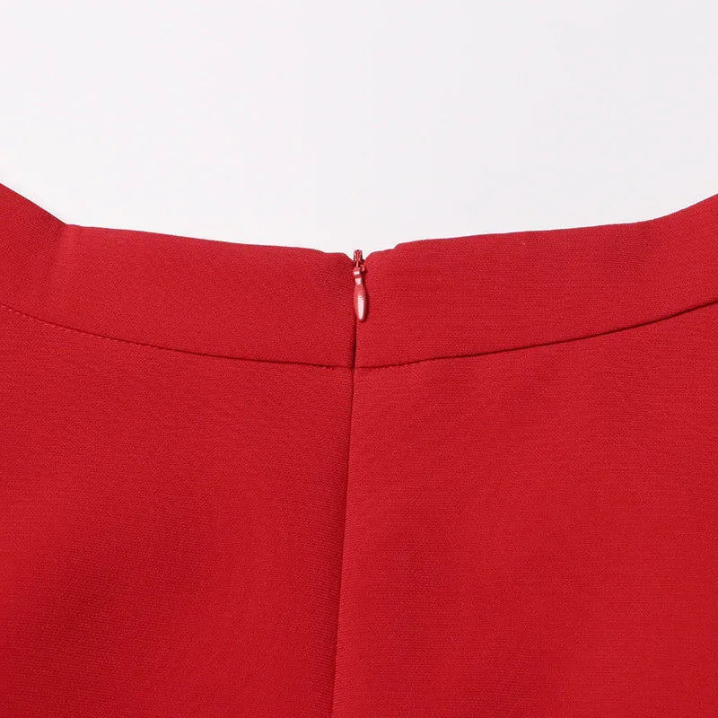 Vintage Palace Style 3D Rose A-Line Midi Skirt for Women - Styeenigma