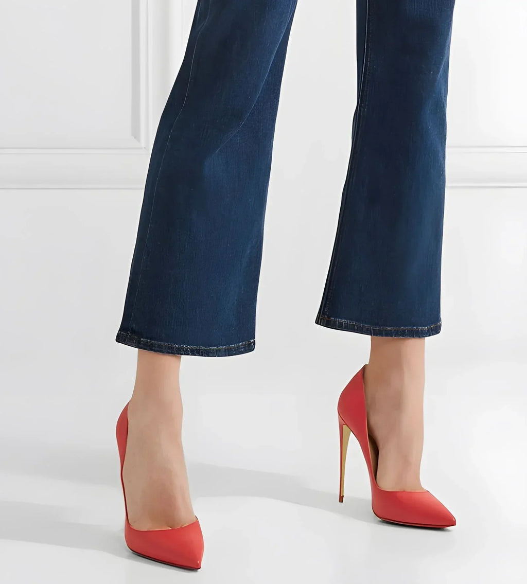 Women's Pointed Toe Stiletto High Heels – Trendy Party Shoes for Nightclub & Evening Wear - Styeenigma