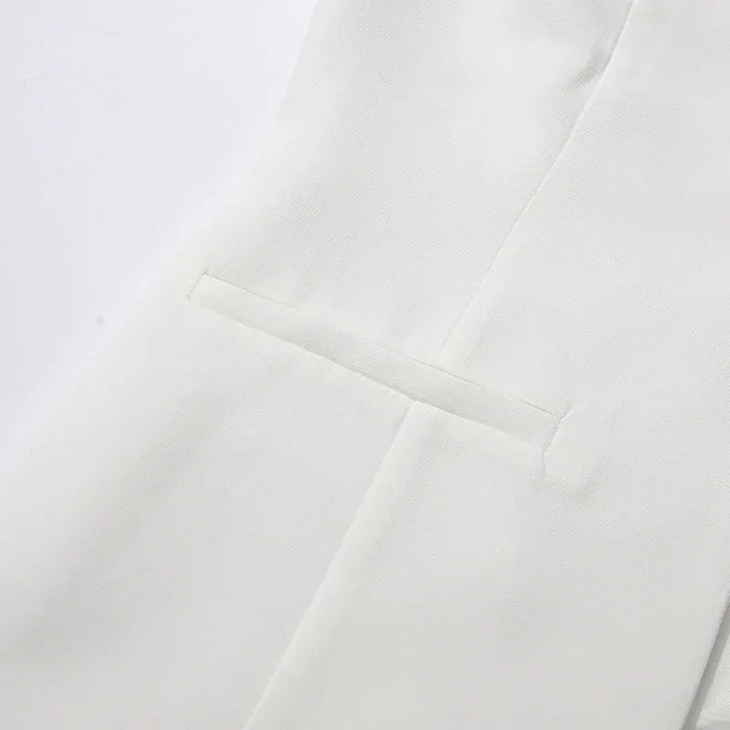 Women’s Sleeveless Irregular Hem Round Neck Button Camisole - Styeenigma