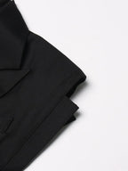 Crocodile Embossed Leather Patchwork V-Neck Vest for Women - Styeenigma