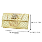 Rhinestone Floral Buckle High Heel Shoes & Bag Set - Styeenigma