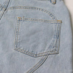 High Waist Long Rhinestone Hollow-Out Wide Leg Pants for Women