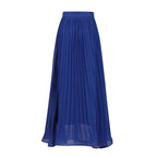 Elegant Two-Piece Set – 3D Embroidered Jacket & High-Waist Pleated Skirt - Styeenigma