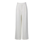 Sleeveless Belted Vest Pant Suit Women | Wide Leg Trouser Two Piece Set - Styeenigma