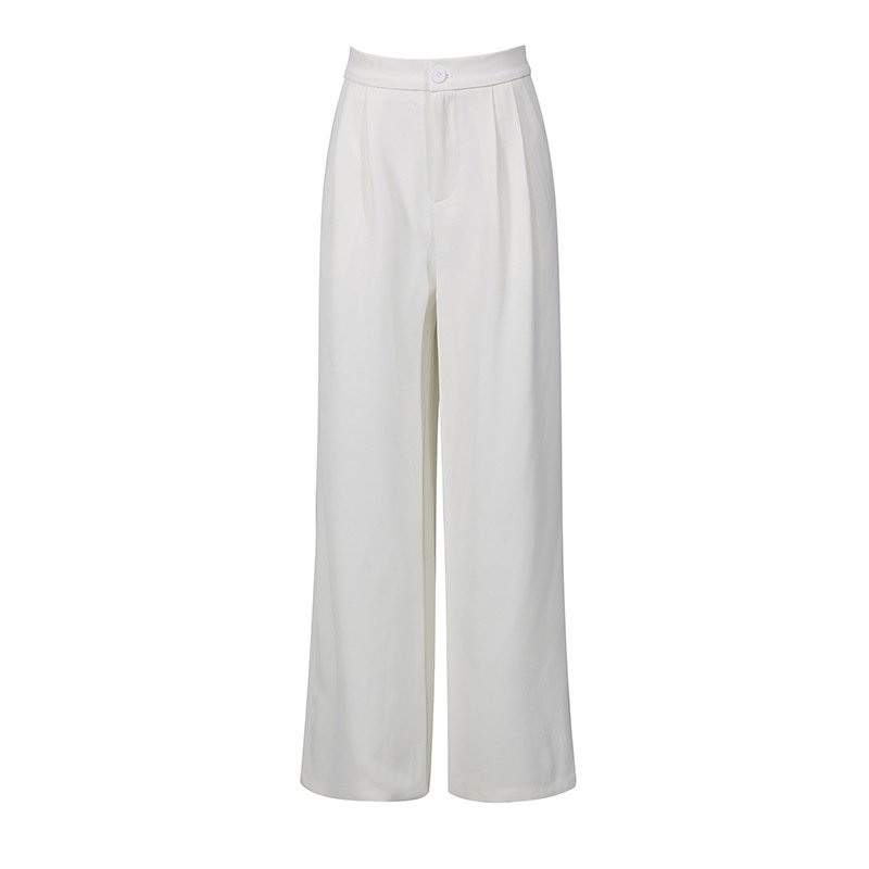 Sleeveless Belted Vest Pant Suit Women | Wide Leg Trouser Two Piece Set - Styeenigma