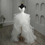 Strapless A Line Tulle Wedding Dress – Bridal Ball Gown - Styeenigma