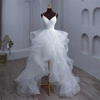 Strapless A Line Tulle Wedding Dress – Bridal Ball Gown - Styeenigma