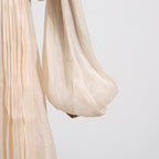 Women Maxi Dress | Puff Sleeve Flowy Gown for Beach Weddings & Vacation