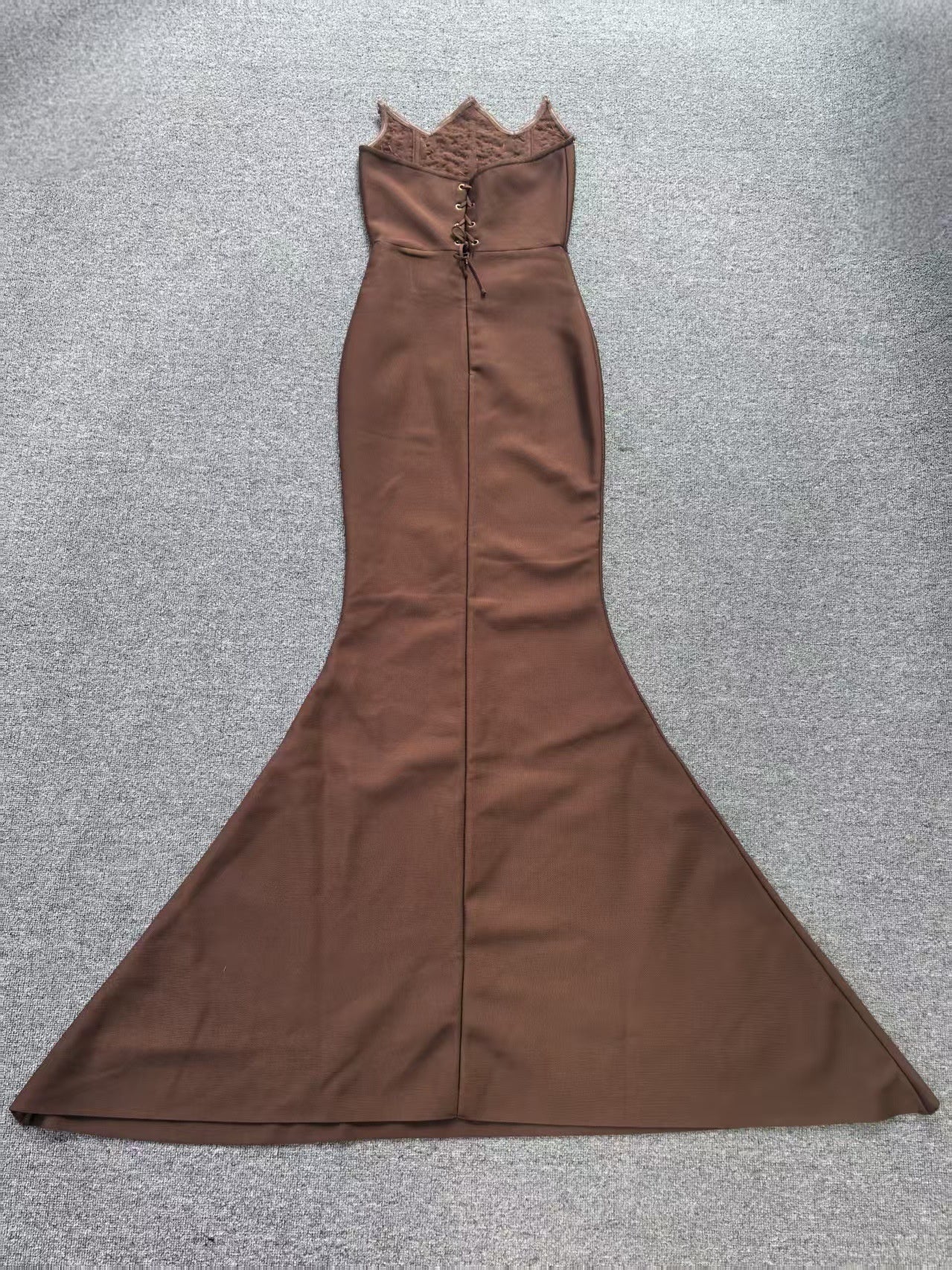 Off-Shoulder Rhinestone Mermaid Gown – Sexy Formal Evening Maxi Dress