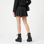 Women's Sequin Martin Boots Lace-Up Chunky Heel Ankle Boots for Stage Show Catwalk - Styeenigma