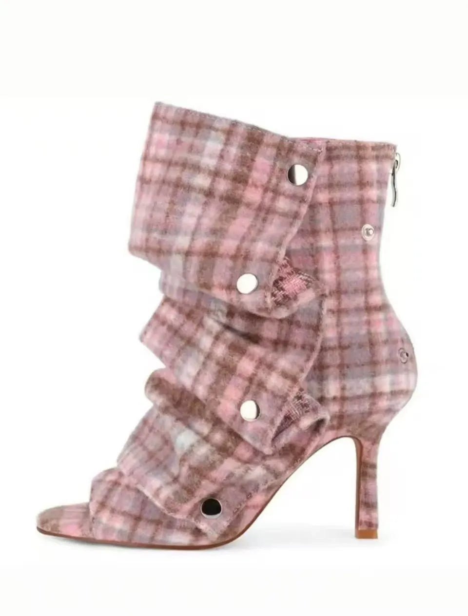 Women’s Stiletto Heel Ankle Boots with Custom Color Options - Styeenigma