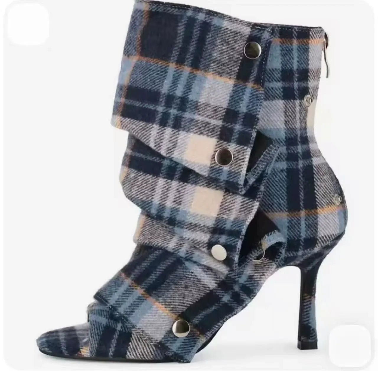 Women’s Stiletto Heel Ankle Boots with Custom Color Options - Styeenigma