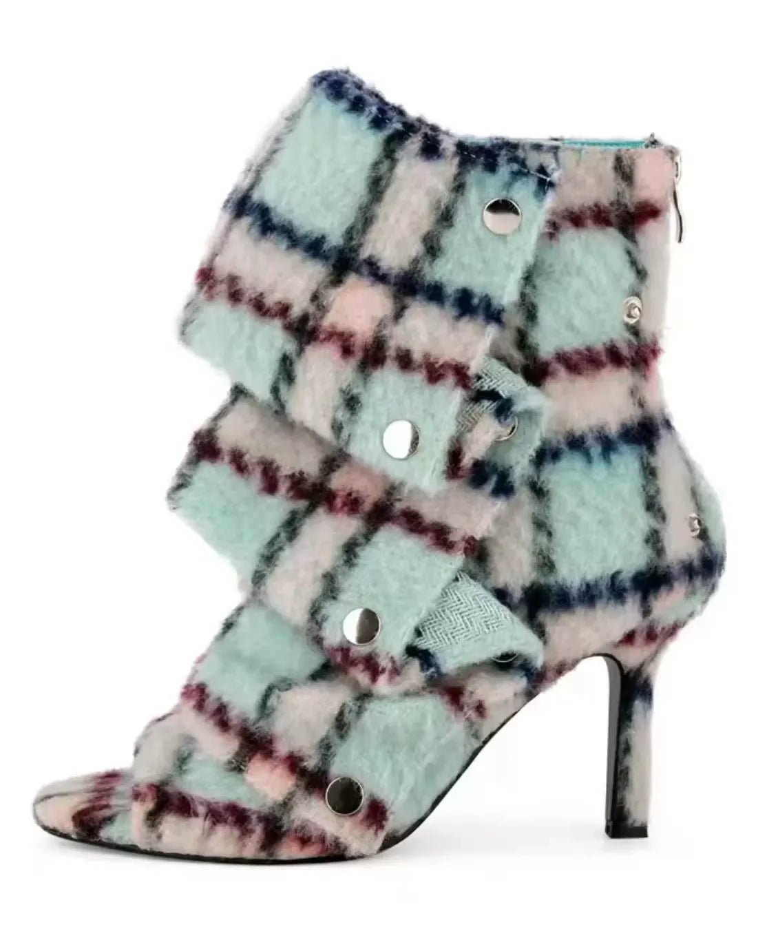 Women’s Stiletto Heel Ankle Boots with Custom Color Options - Styeenigma