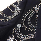 Beaded Crystal Blazer Evening Coat – Women’s Formal Cover-Up - Styeenigma