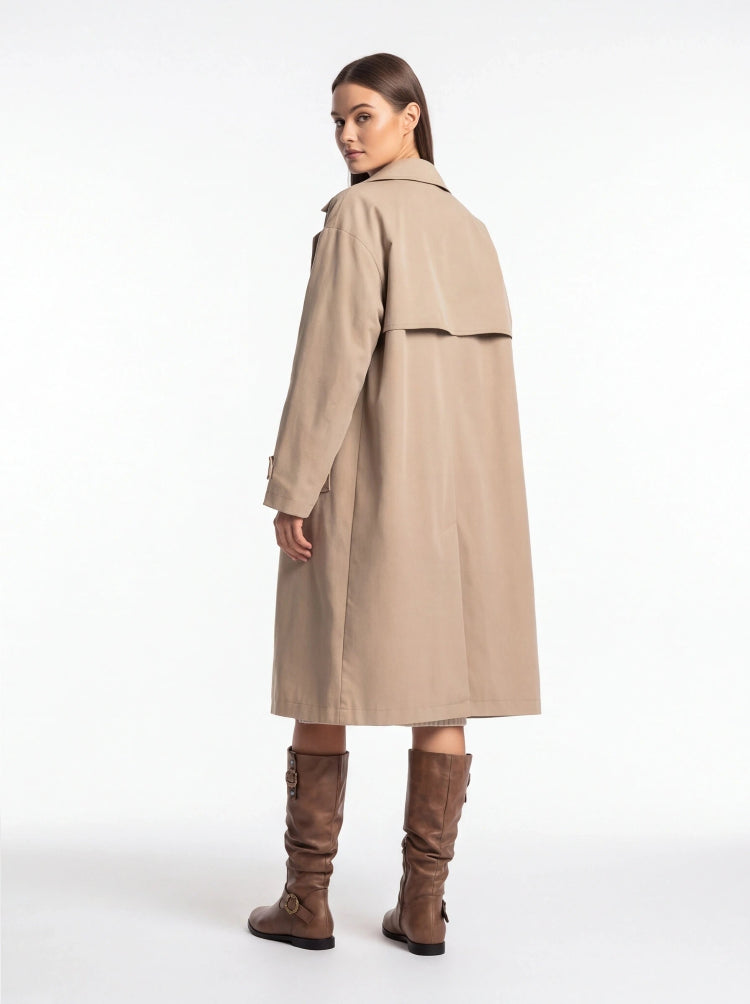 Vintage Slouchy Riding Boots for Women | Flat Heel Buckle Boots