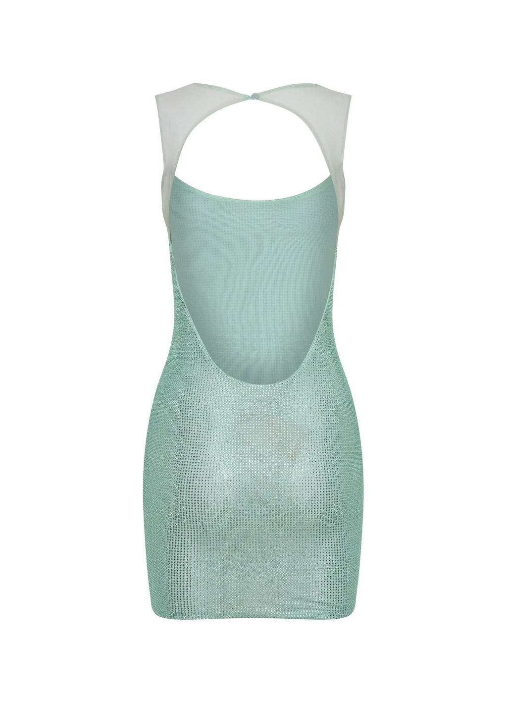 Mint Green Glitter Sequin Mini Dress – Bodycon Evening Party Gow