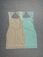 Gold Sequin Mini Dress – Sparkly Body-con Party Gown