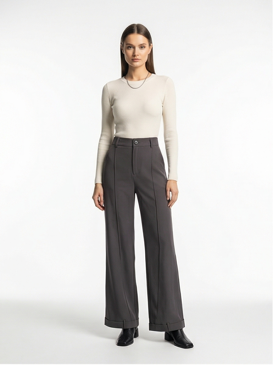 grey pants
