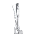 Women’s Platform Thigh High Boots Chunky Heel Over Knee Boots