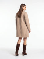 Women's Suede Slouchy Knee High Boots Chunky Block Heel Pull-On Boots - Styeenigma