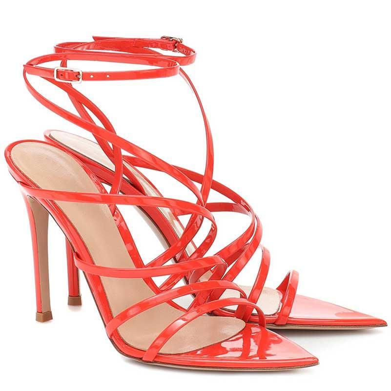 Women’s Stiletto Dress Sandals | Ankle Strap Party Heels - Styeenigma