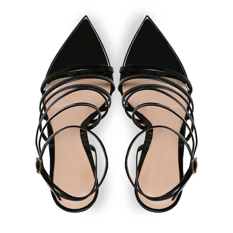 Women’s Stiletto Dress Sandals | Ankle Strap Party Heels - Styeenigma