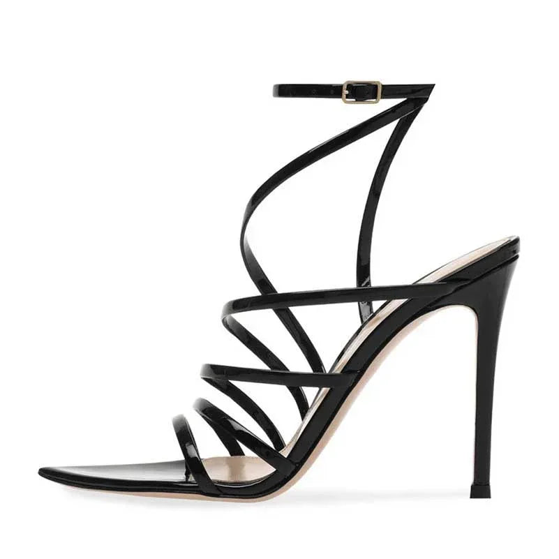 Women’s Stiletto Dress Sandals | Ankle Strap Party Heels - Styeenigma