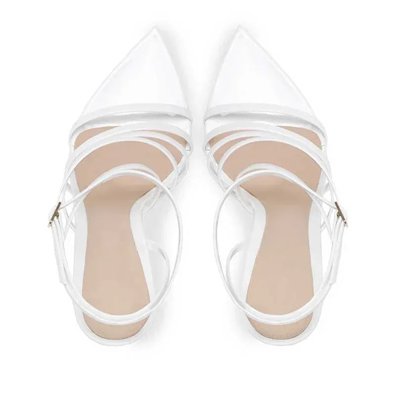 Women’s Stiletto Dress Sandals | Ankle Strap Party Heels - Styeenigma