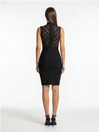 black dress back