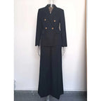 Straight-Leg Pants Suit Ensemble – Women’s Tailored Formal Set - Styeenigma