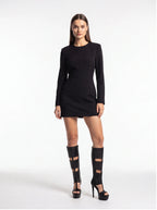 Women's Sexy Platform Stiletto Heel Sandals - Open Toe Cut Out Gladiator Knee High Boots - Styeenigma